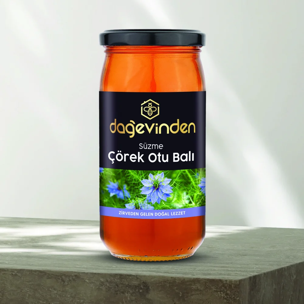 Süzme Çörek Otu Balı 500 gr