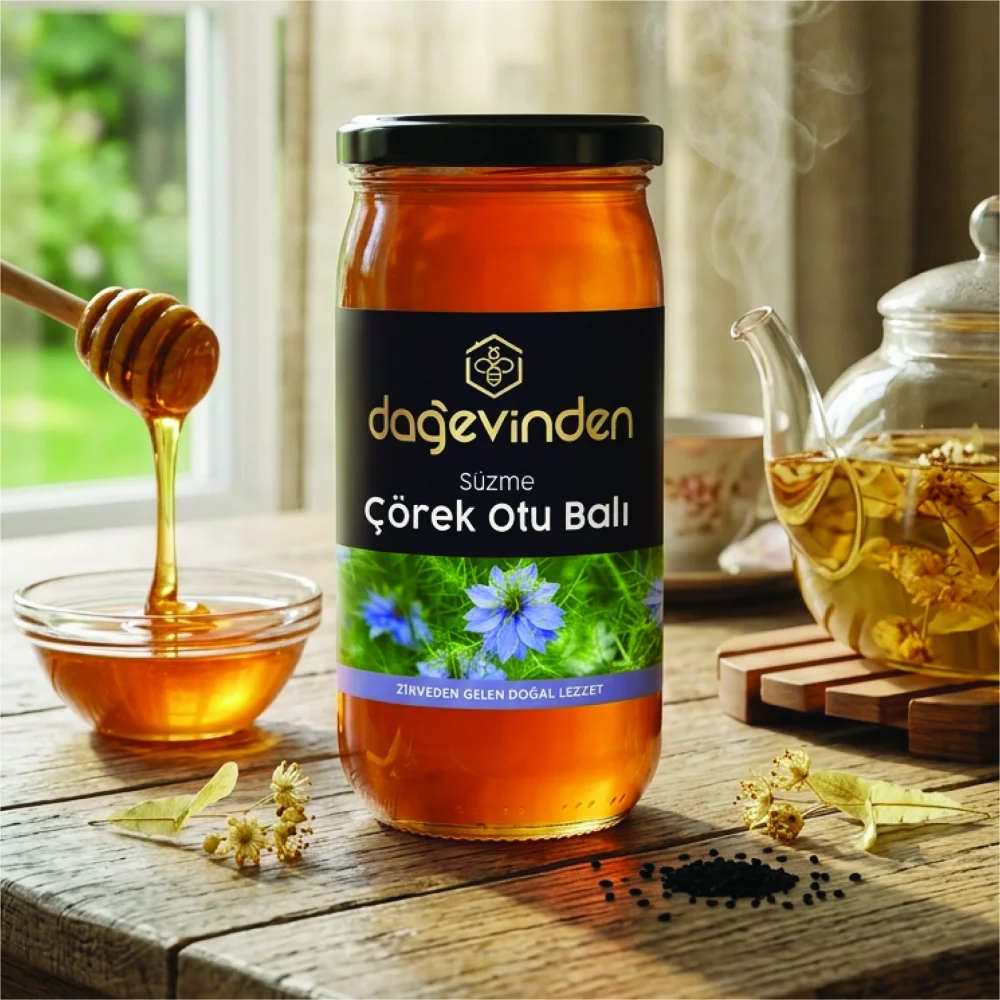 Süzme Çörek Otu Balı 500 gr