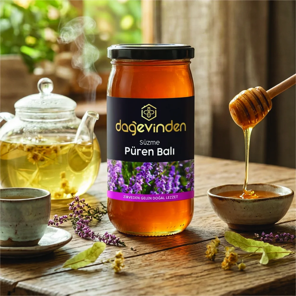 Süzme Püren Balı 500 gr