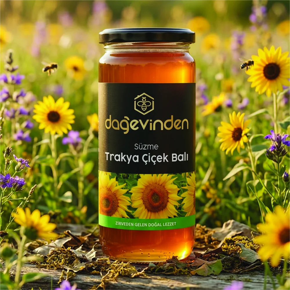 Süzme Trakya Çiçek Balı 330 gr