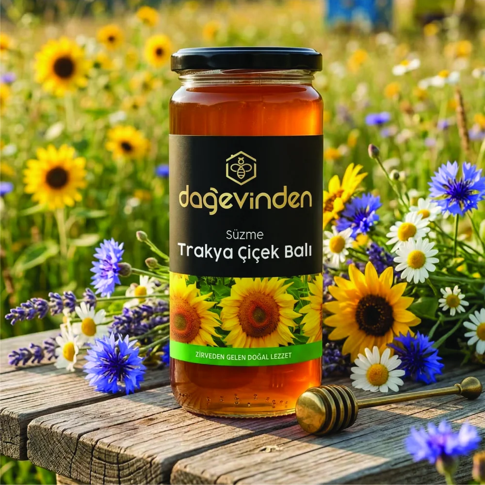 Süzme Trakya Çiçek Balı 330 gr