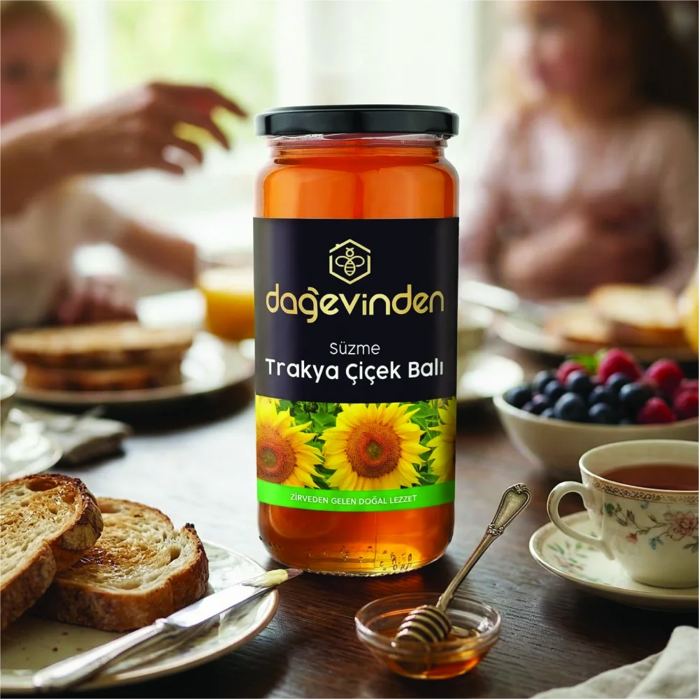 Süzme Trakya Çiçek Balı 650 gr