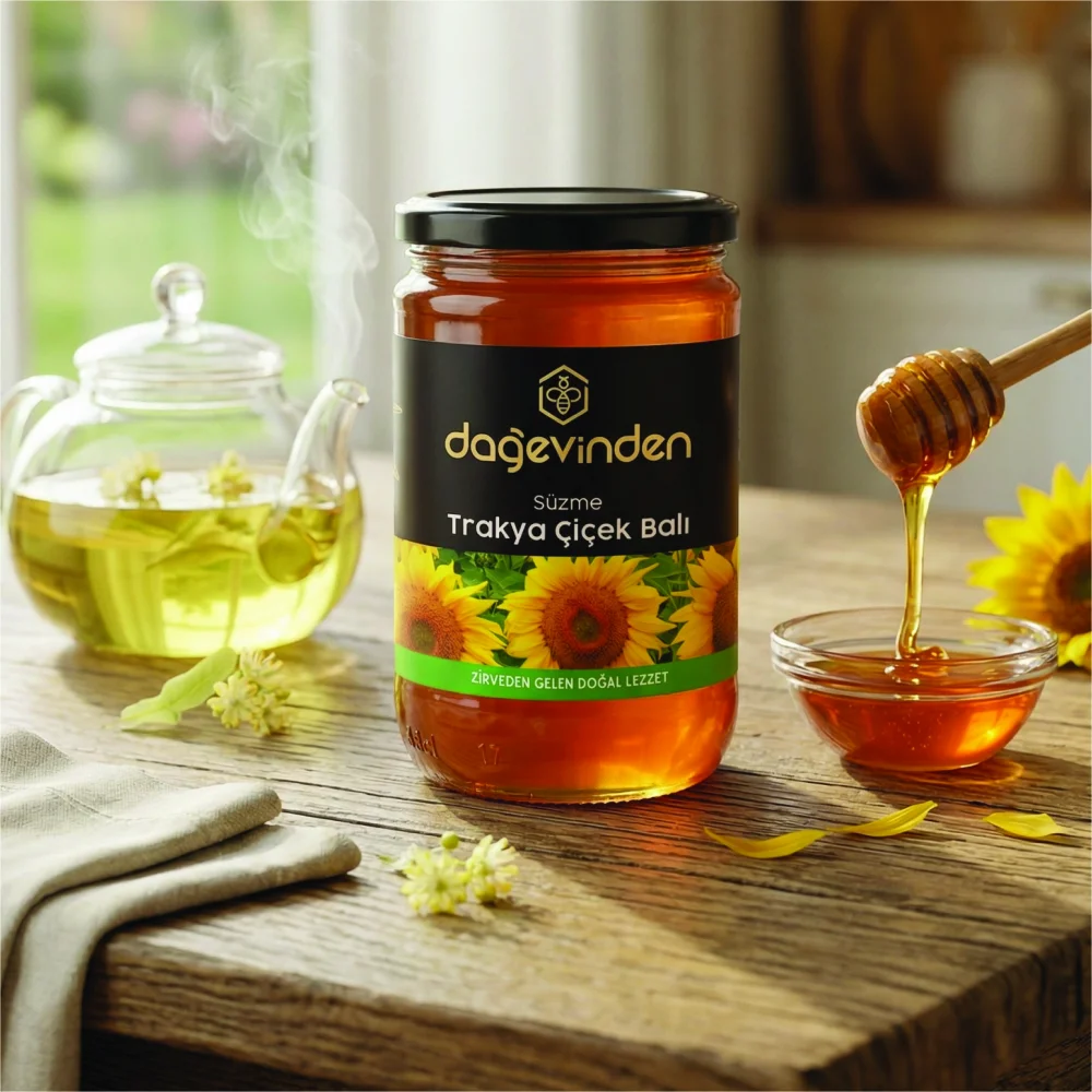 Süzme Trakya Çiçek Balı 850 gr