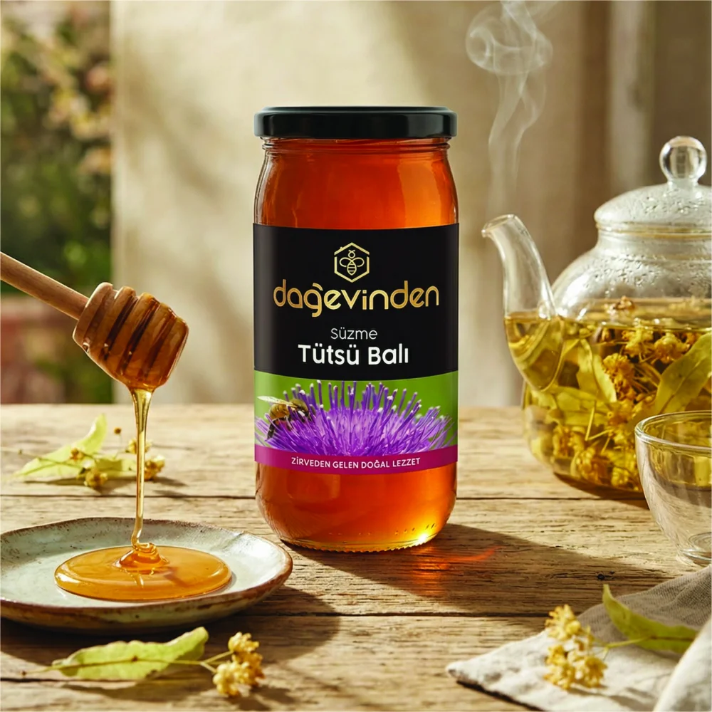 Süzme Tütsü Balı 500 gr