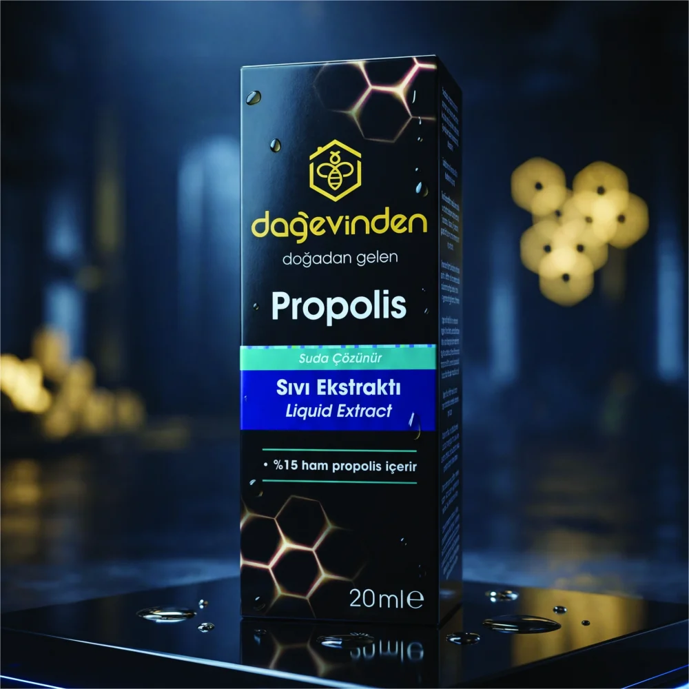 Propolis Sıvı Ekstraktı (Suda Çözünür) 20 ml