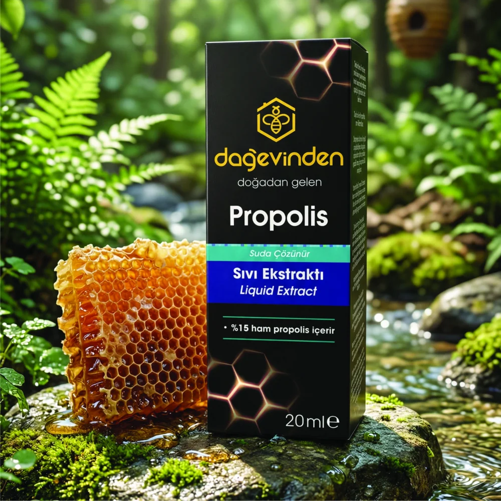 Propolis Sıvı Ekstraktı (Suda Çözünür) 20 ml