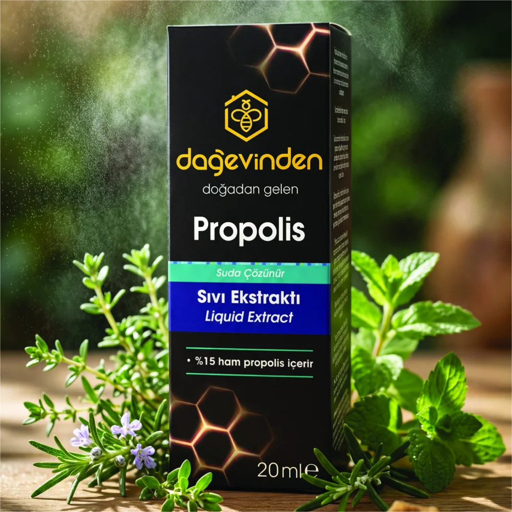 Propolis Sıvı Ekstraktı (Suda Çözünür) 20 ml