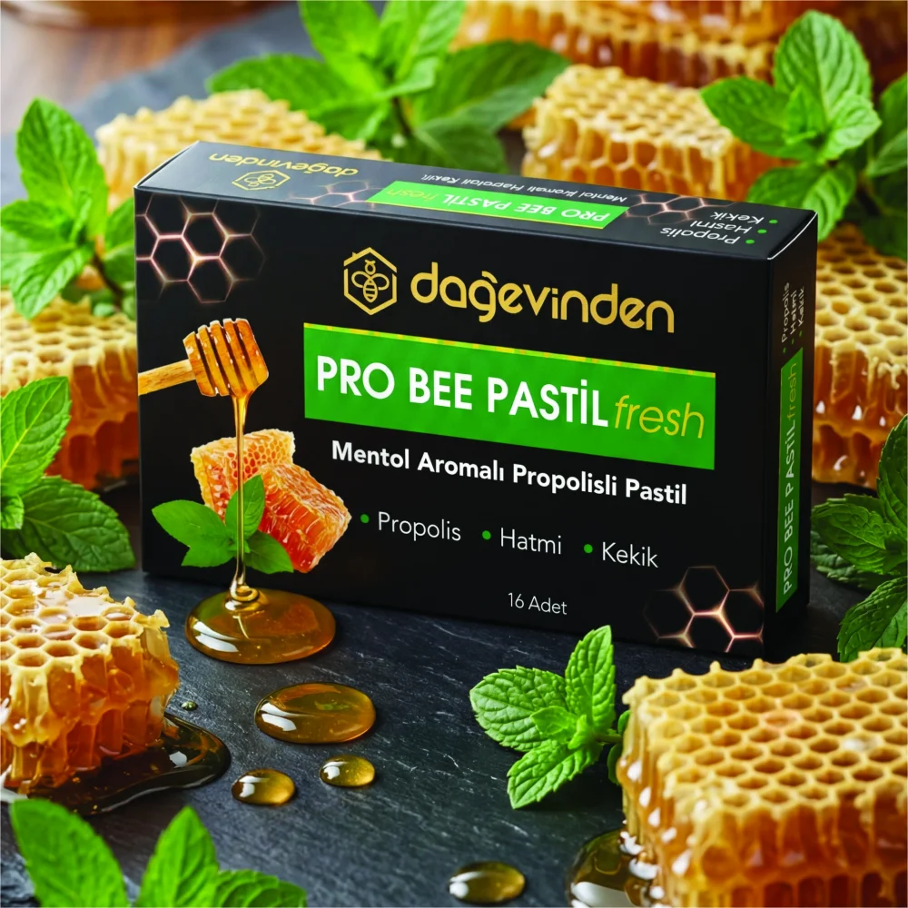 Pro Bee Mentol Aromalı Propolisli Pastil Fresh Kutu