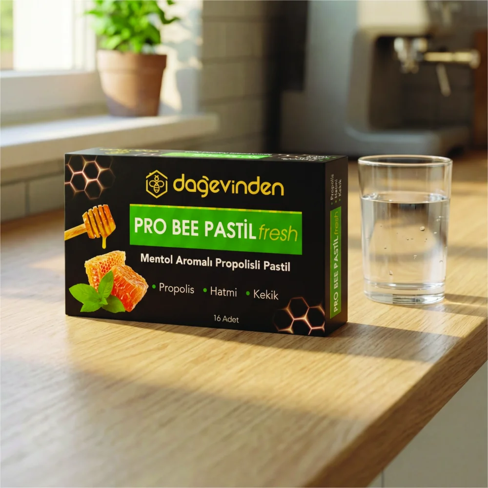Pro Bee Mentol Aromalı Propolisli Pastil Fresh Kutu
