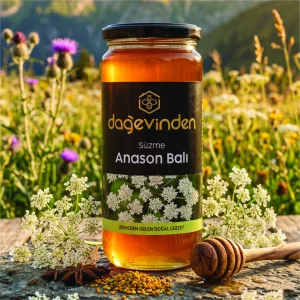 Süzme Anason Balı 650 gr