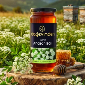 Süzme Anason Balı 650 gr