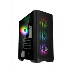 BİTFENİX Nova Mesh SE TG + 4 ARGB Wıth Controller Siyah Kasa