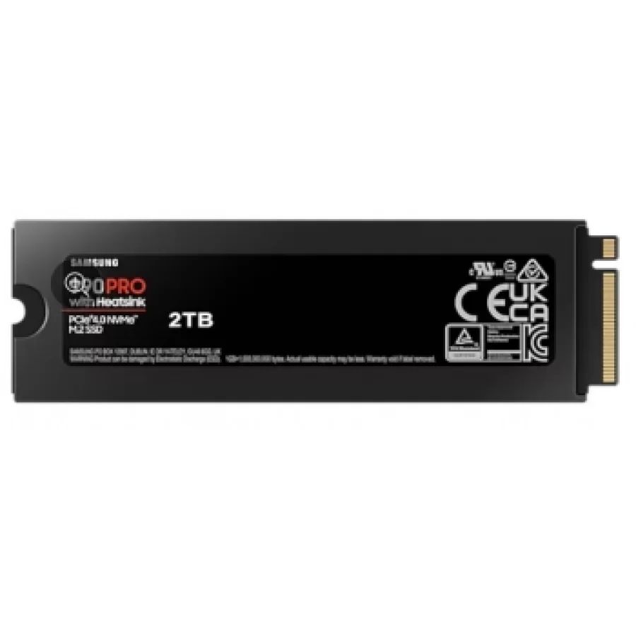 Samsung 990 PRO 2 TB w/Heatsink 7450/6900 MB/s PCIe NVMe M.2 SSD