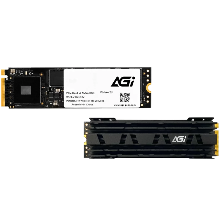 AGI 2 TB NVMe M.2 SSD 7400MB/s Okuma / 6700MB/s Yazma