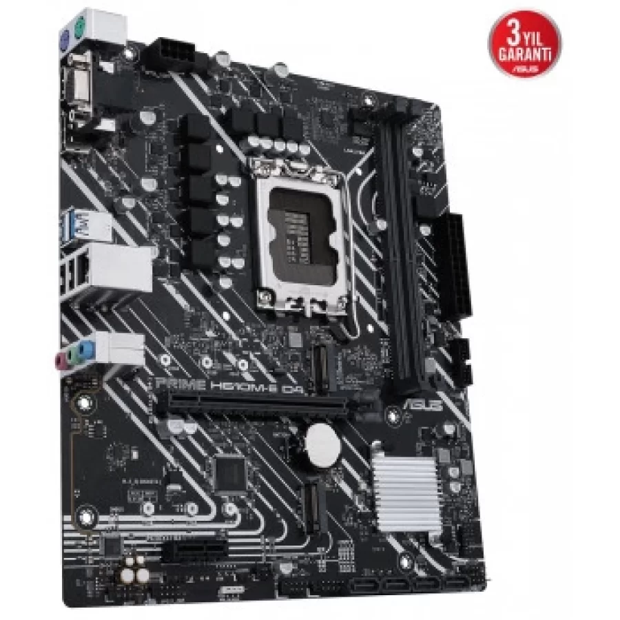 ASUS PRIME H610M-E D4 Intel H610 LGA1700 DDR4 3200 mATX Anakart