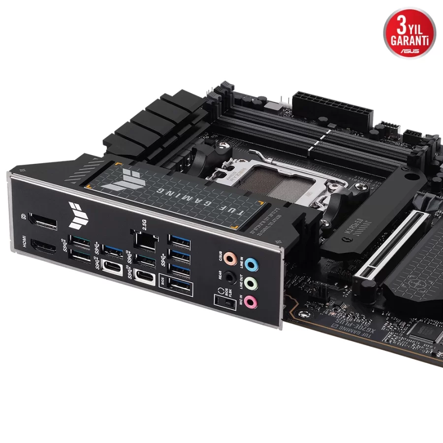 ASUS TUF GAMING X670E-PLUS AMD X670 AM5 DDR5 6400 AURA RGB ATX Anakart