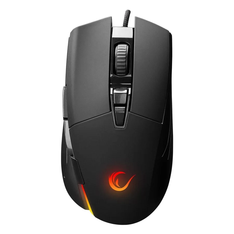 Rampage SMX-52 BROKER Usb Siyah RGB Işıklı 7200 DPİ Gaming Oyuncu Mouse