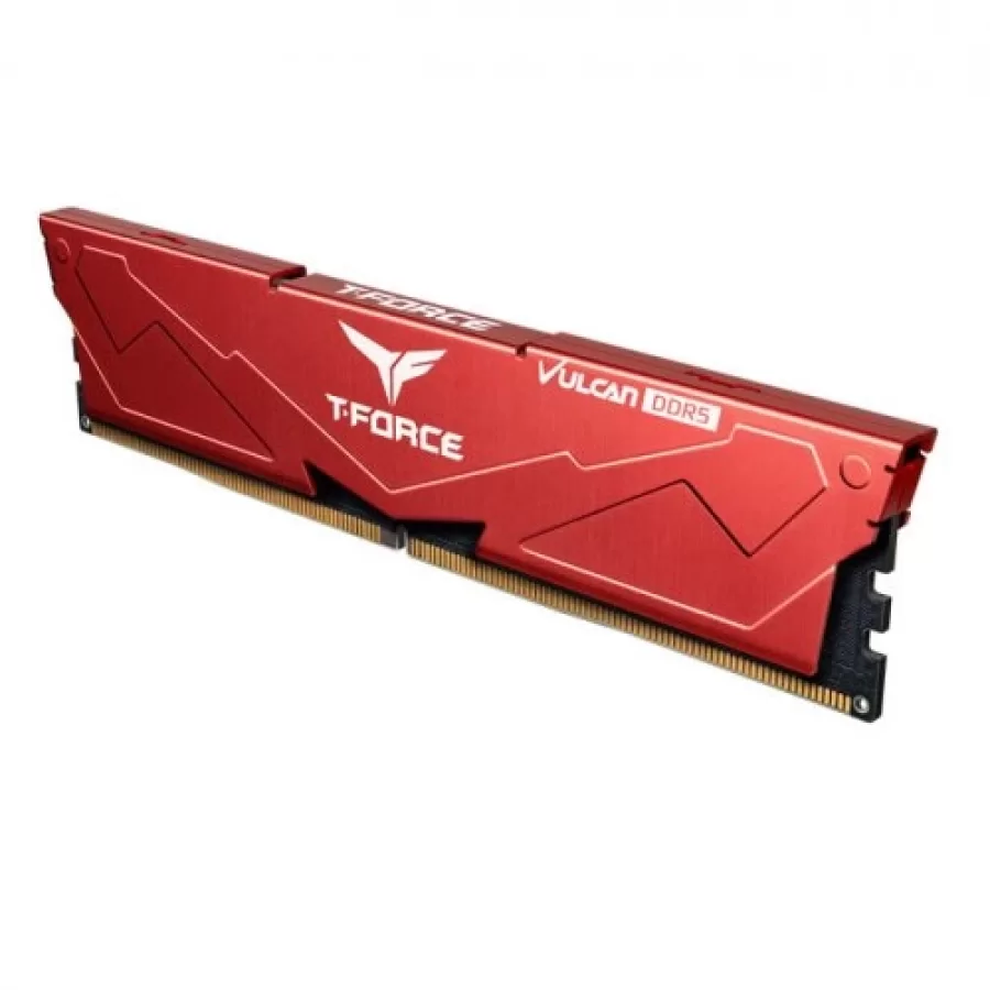 Team T-Force Vulcan Red 32 GB ( 2x16) 6400 MHz DDR5 CL40 FLRD532G6400HC40BDC01 Ram