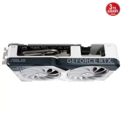ASUS GEFORCE RTX 4060 DUAL-RTX4060-8G-WHITE 8GB GDDR6 128bit DLSS3 Ekran Kartı