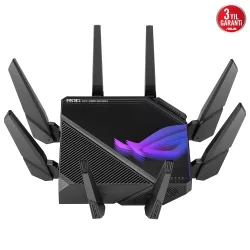 Asus ROG Rapture GT-AXE16000 Quad-Band-Gaming-Ai Mesh-AiProtectionPro/Alexa-Torrent-Bulut-DLNA-4G-VPN-Router-Access Point