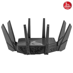 Asus ROG Rapture GT-AXE16000 Quad-Band-Gaming-Ai Mesh-AiProtectionPro/Alexa-Torrent-Bulut-DLNA-4G-VPN-Router-Access Point