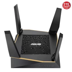 Asus RT-AX92U(2-PK) WIFI6 Dual Band-Gaming-Ai Mesh-AiProtection-Torrent-Bulut-DLNA-4G-VPN-Router-Access Point(İkili Paket)