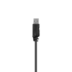 Rampage RM-K3 CASHE PLUS USB 7.1 Rainbow Ledli Esnek Sağlam Siyah Gaming Oyuncu Mikrofonlu Kulaklık
