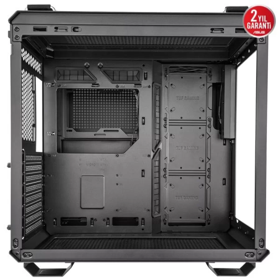 Asus TUF Gaming GT502 V2 Temperli Cam Mid Tower ATX Siyah Bilgisayar Kasası