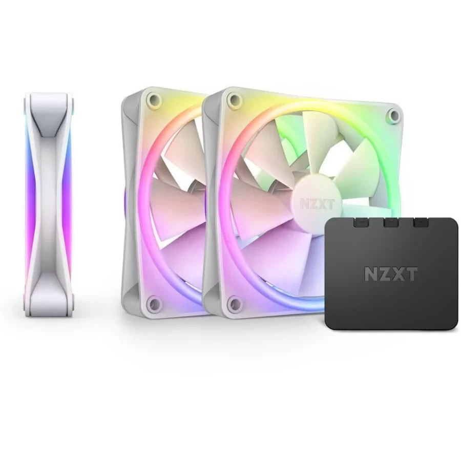 NZXT F120 RGB Duo Beyaz 120mm Fan 3lü Set