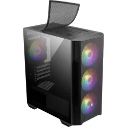 MAG FORGE M100A 4x 120mm ARGB mATX GAMING KASA