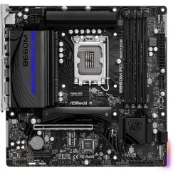 Asrock B660M PG Riptide 5333mhz(OC) RGB M.2 1700p mATX DDR4 Anakart