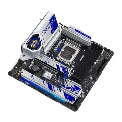Asrock B760M PG Sonic Wi-Fi 7200mhz(OC) RGB M.2 1700p mATX DDR5 Anakart