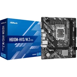 ASRock H610M-HVS/M.2 DDR4 3200mhz(OC) M.2 1700p mATX Anakart
