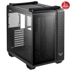 Asus TUF Gaming GT502 V2 Temperli Cam Mid Tower ATX Siyah Bilgisayar Kasası