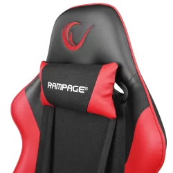 Rampage KL-R57 Nexus Terletmez Kumaş Deri Gri/Siyah Oyuncu Koltuğu