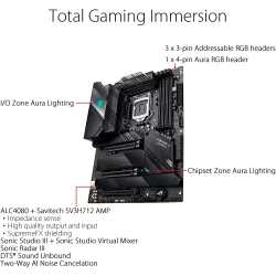 Asus ROG STRIX Z590-F GAMING Wi-Fi Intel LGA1200 DDR4 ATX Anakart