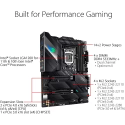 Asus ROG STRIX Z590-F GAMING Wi-Fi Intel LGA1200 DDR4 ATX Anakart