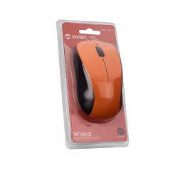 Everest SM-215 Turuncu Optik Kablolu Mouse