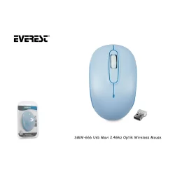 Everest SMW-666 Mavi Optik Wireless Mouse