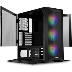 Lian Li Lancool II Mesh-c RGB Black 3x120mm ARGB Fan Temperli Cam USB 3.0 Mesh Siyah E-ATX Mid-Tower Kasa