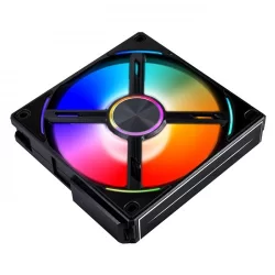 Lian Li UNI Fan AL120 Black AL120-1B 1x120mm RGB PWM Siyah Kasa Fanı