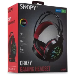 Snopy Crazy SN-GX7 Mikrofonlu Oyuncu Kulaklığı