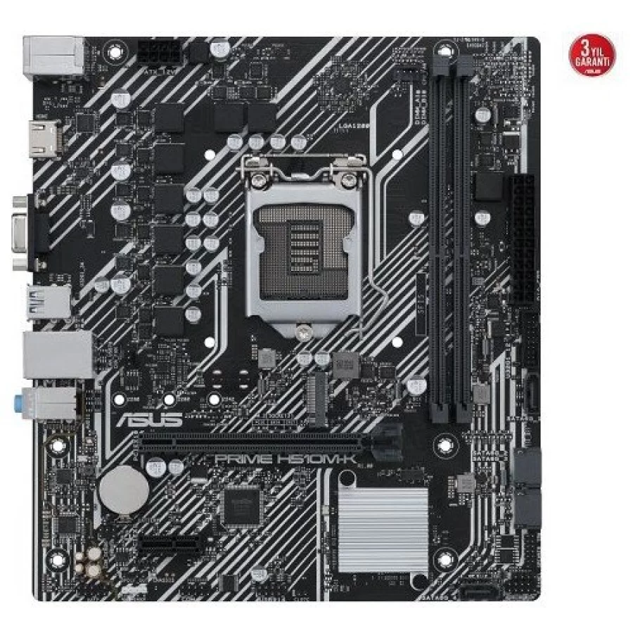 Asus PRIME H510M-K Intel LGA1200 DDR4 Micro ATX Anakart