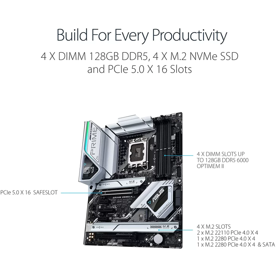Asus PRIME Z690-A Intel LGA1700 DDR5 ATX Anakart