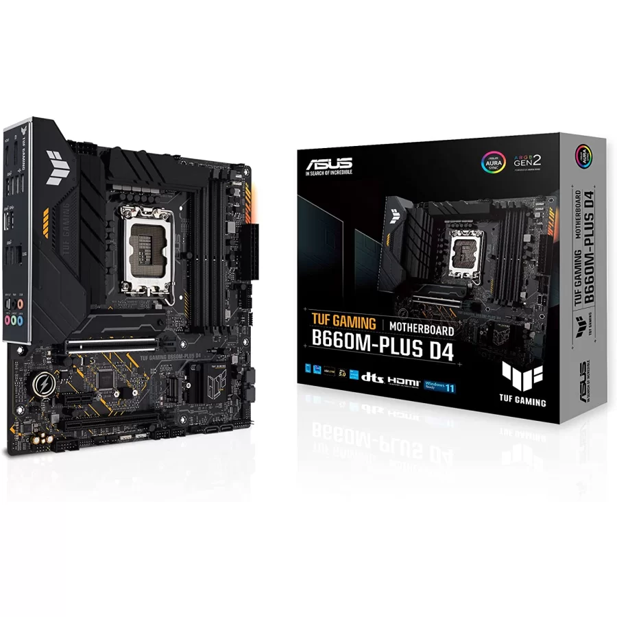 Asus TUF GAMING B660M-PLUS D4 Intel LGA1700 DDR4 Micro ATX Anakart