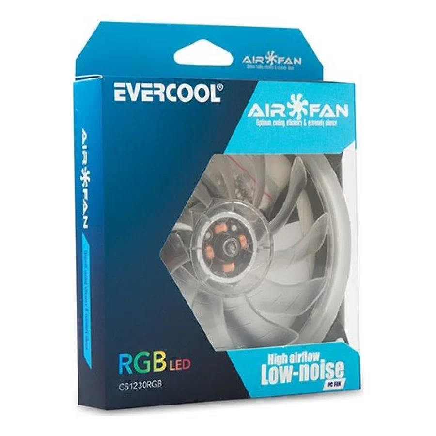 Evercool CS1230RGB 12 Cm Kasa Fanı