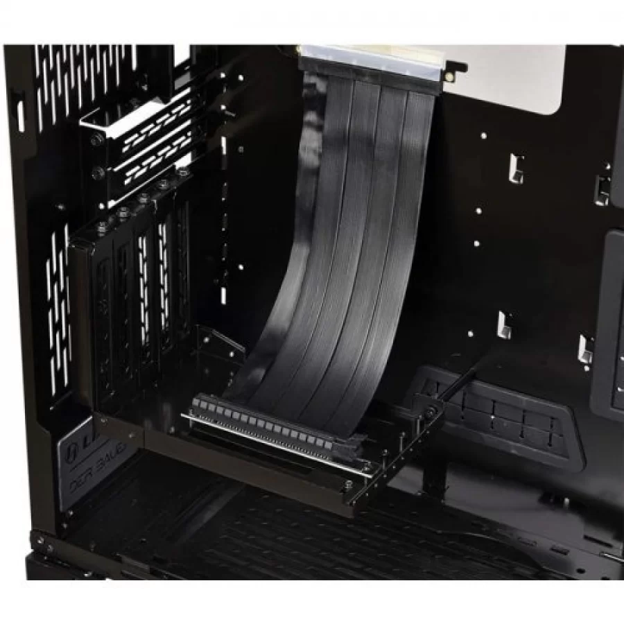 Lian Li O11DXL-1 PCIe Gen3 x16 Riser Kablolu Siyah Dikey Ekran Kartı Tutucu Kiti
