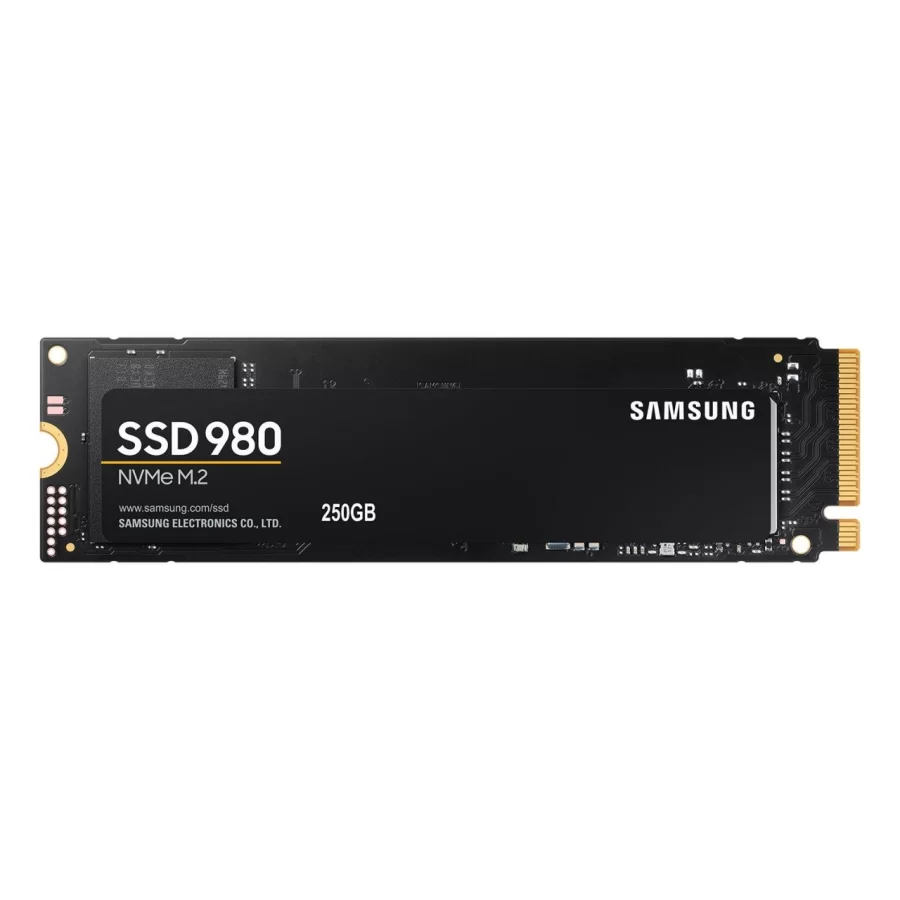 Samsung 980 250 GB 2900/1300 MB/s PCI-Express 3.0 NVMe M.2 SSD