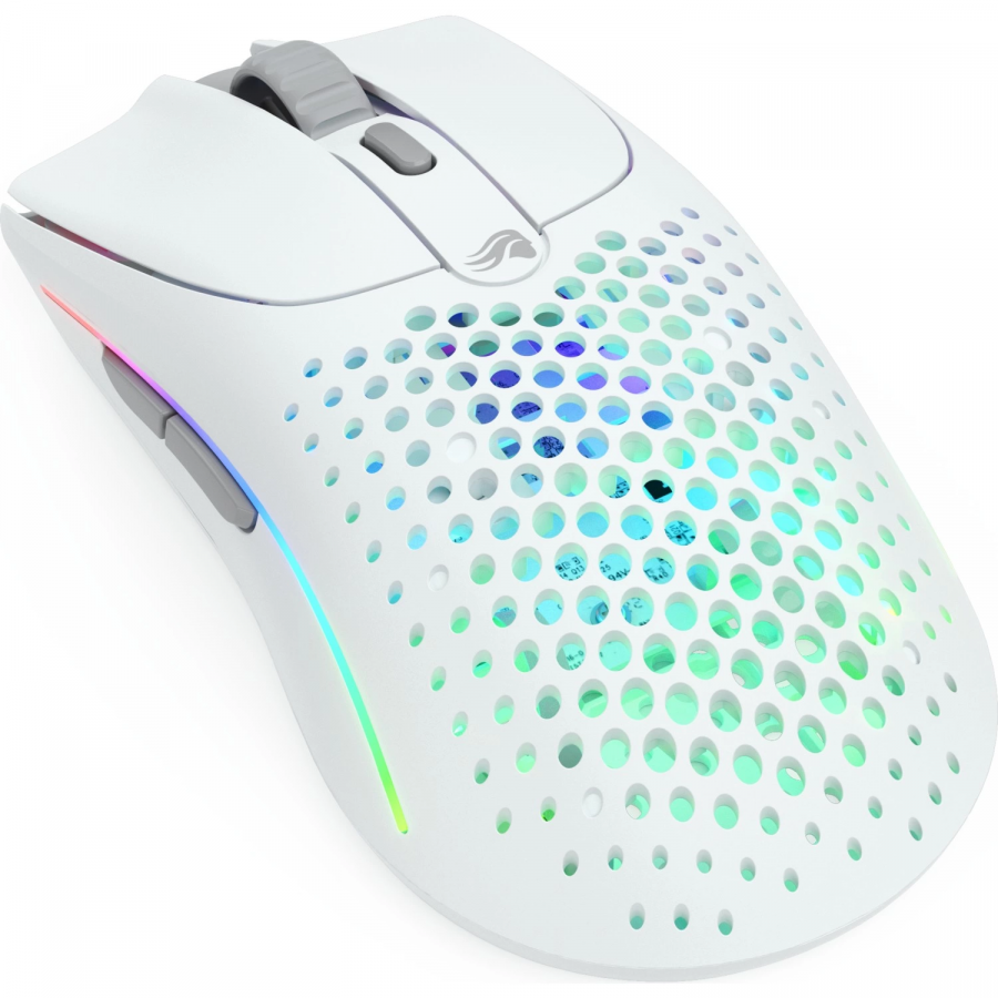Glorious Model O2 Beyaz Kablosuz Gaming Mouse Gençer Gaming