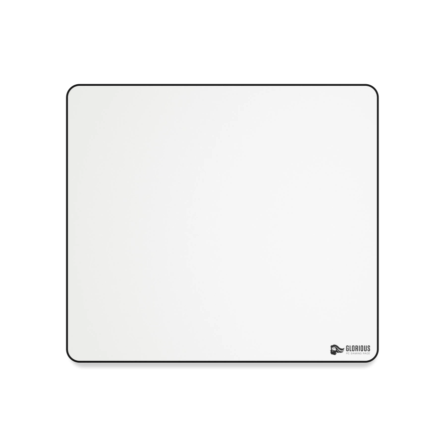 Glorious White Heavy XL Gaming MousePad